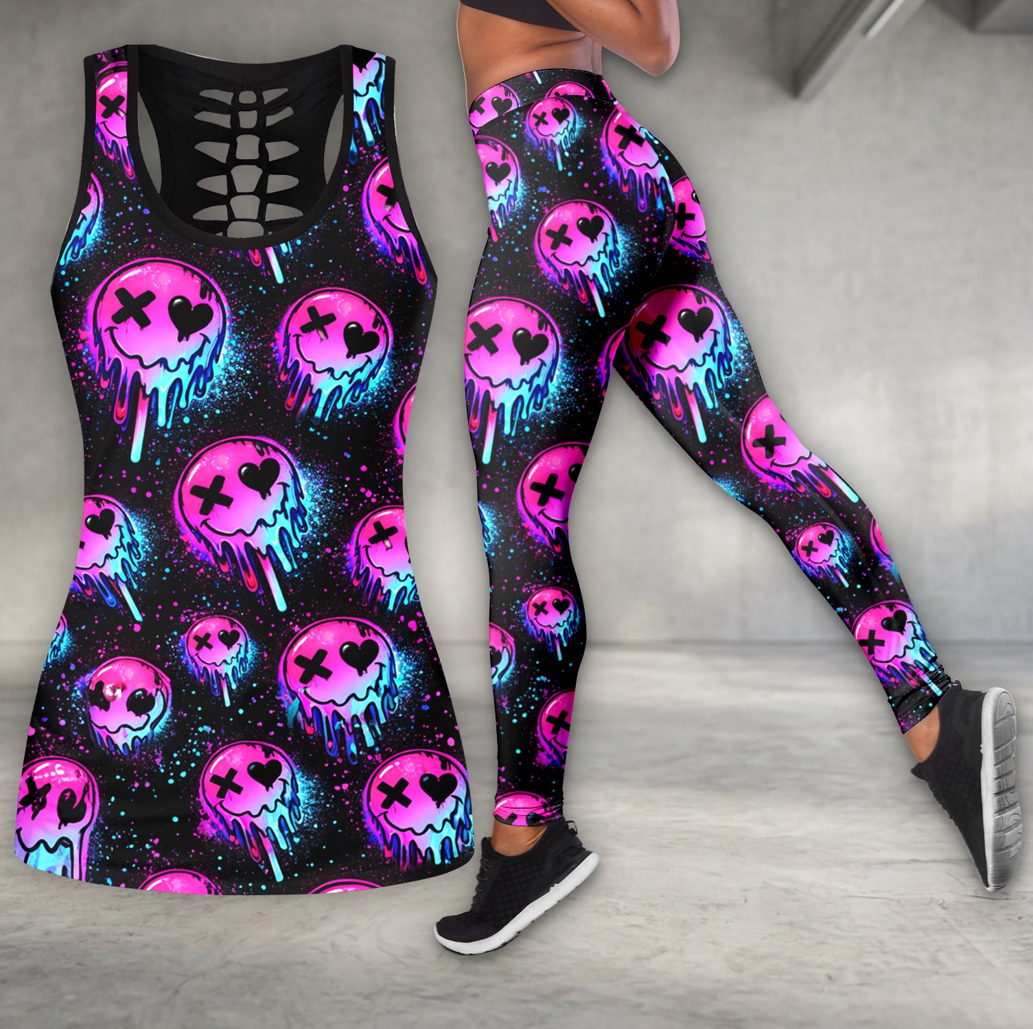 Electric Heartsuit Rush Tanktop and Leggings