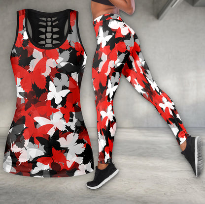 Rebel Butterfly Swarm Tanktop and Leggings
