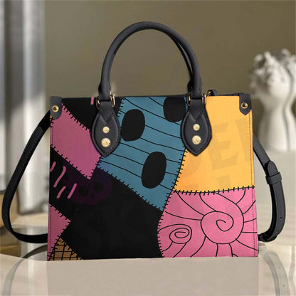 Wonder Skull structured tote bag solves the "I can't find anything in my bag" problem. The roomy interior fits your tablet, phone, wallet, water bottle, umbrella, and cosmetics — without the overstuffed look. Multiple interior pockets keep everything organized, so you're never digging around at checkout. Reinforced rivet corners and quality metal hardware ensure the bag holds up to daily use. Whether you're heading to work, running errands, or catching a flight, this tote keeps you looking put-together.