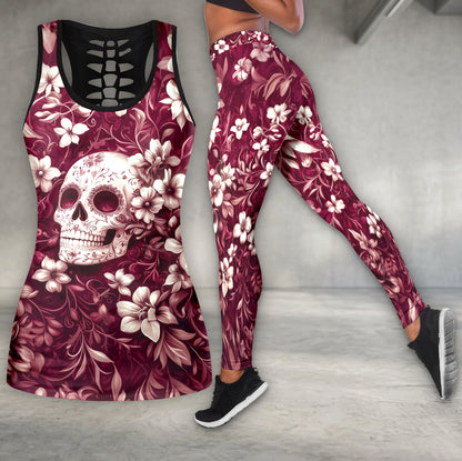 Sugar Skull Sepulcher Art Tanktop and Leggings
