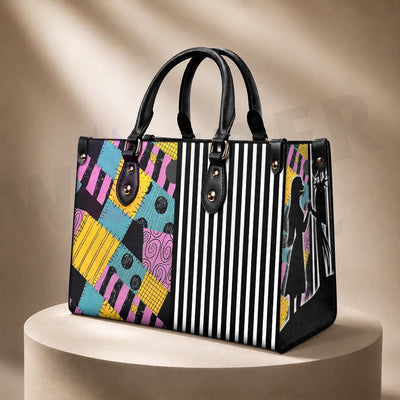 Wonder Skull structured tote bag solves the "I can't find anything in my bag" problem. The roomy interior fits your tablet, phone, wallet, water bottle, umbrella, and cosmetics — without the overstuffed look. Multiple interior pockets keep everything organized, so you're never digging around at checkout. Reinforced rivet corners and quality metal hardware ensure the bag holds up to daily use. Whether you're heading to work, running errands, or catching a flight, this tote keeps you looking put-together.