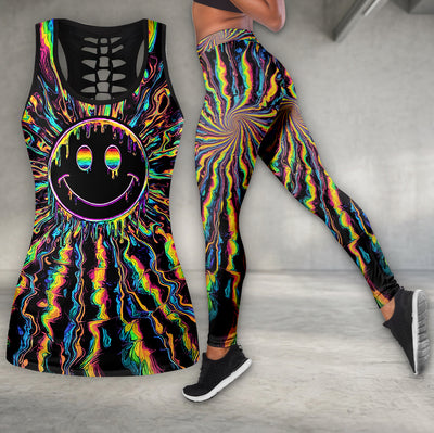 Melting Smiles Colorful Art Tanktop and Leggings