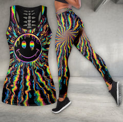 Melting Smiles Colorful Art Tanktop and Leggings