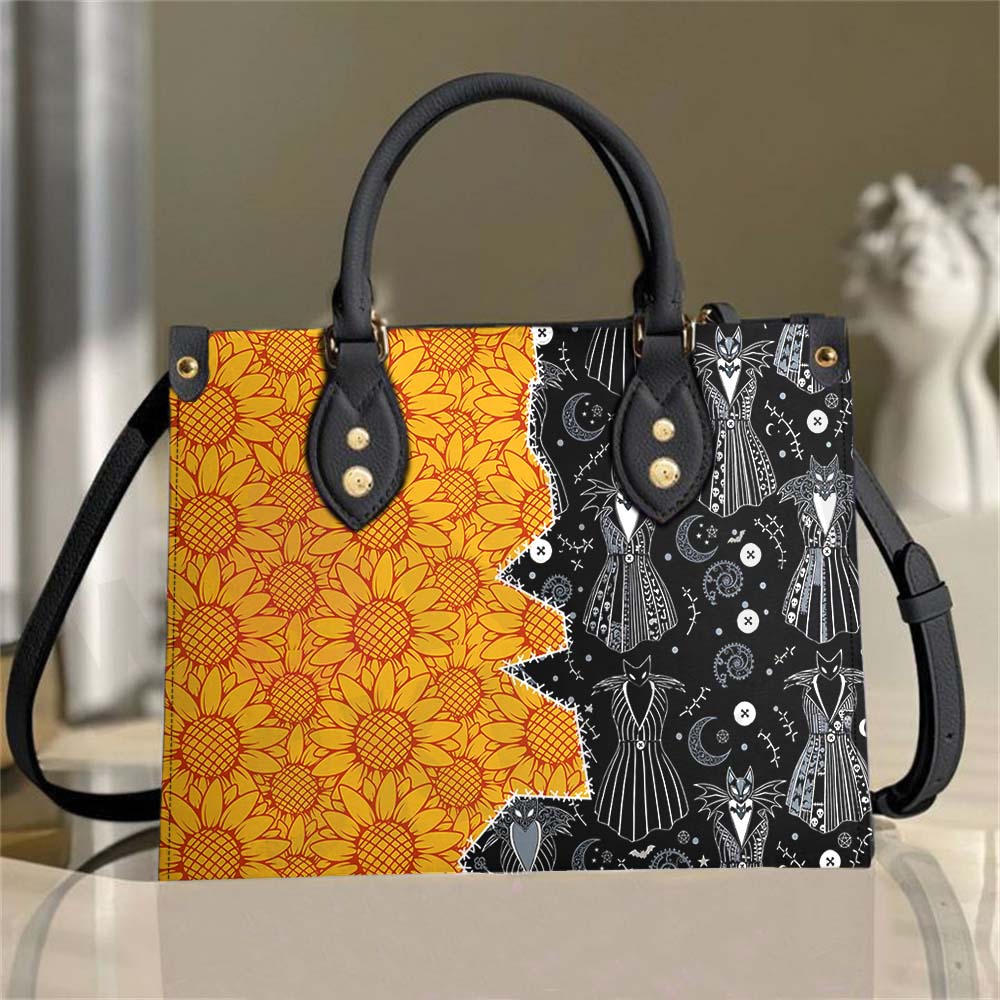 Wonder Skull structured tote bag solves the "I can't find anything in my bag" problem. The roomy interior fits your tablet, phone, wallet, water bottle, umbrella, and cosmetics — without the overstuffed look. Multiple interior pockets keep everything organized, so you're never digging around at checkout. Reinforced rivet corners and quality metal hardware ensure the bag holds up to daily use. Whether you're heading to work, running errands, or catching a flight, this tote keeps you looking put-together.