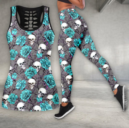 Cyanide Rose Garden Tanktop and Leggings