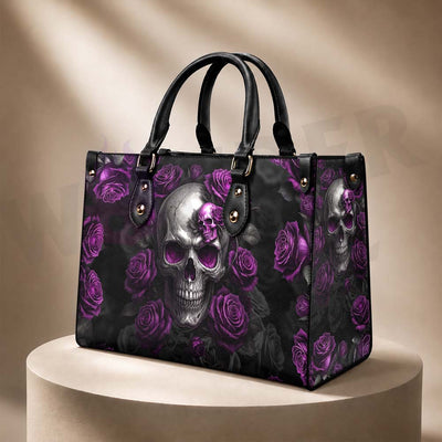 Wonder Skull structured tote bag solves the "I can't find anything in my bag" problem. The roomy interior fits your tablet, phone, wallet, water bottle, umbrella, and cosmetics — without the overstuffed look. Multiple interior pockets keep everything organized, so you're never digging around at checkout. Reinforced rivet corners and quality metal hardware ensure the bag holds up to daily use. Whether you're heading to work, running errands, or catching a flight, this tote keeps you looking put-together.