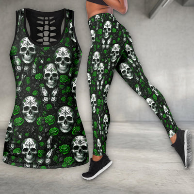 Forest Soul Sugar Skull Tanktop and Leggings