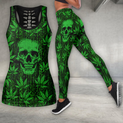 Cybernetic Skull Garden Tanktop and Leggings