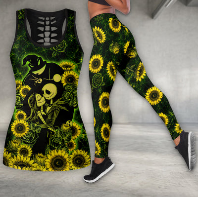 Gothic Lovers Floral Tanktop and Legging