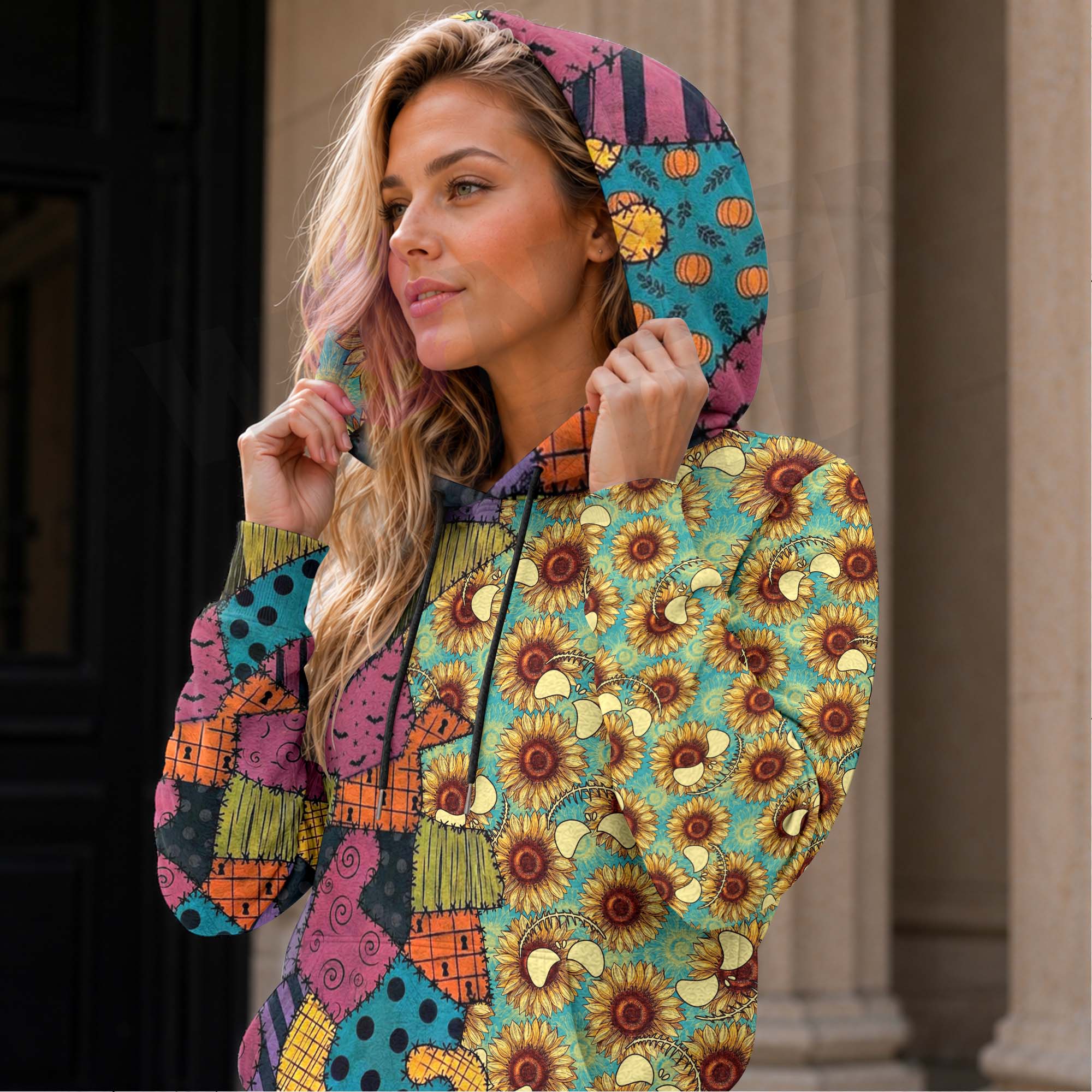 Women Hoodie and Leggings, Stitched Magic Wicked Smiles Outwear Pants Outfit