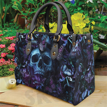 Wonder Skull structured tote bag solves the "I can't find anything in my bag" problem. The roomy interior fits your tablet, phone, wallet, water bottle, umbrella, and cosmetics — without the overstuffed look. Multiple interior pockets keep everything organized, so you're never digging around at checkout. Reinforced rivet corners and quality metal hardware ensure the bag holds up to daily use. Whether you're heading to work, running errands, or catching a flight, this tote keeps you looking put-together.