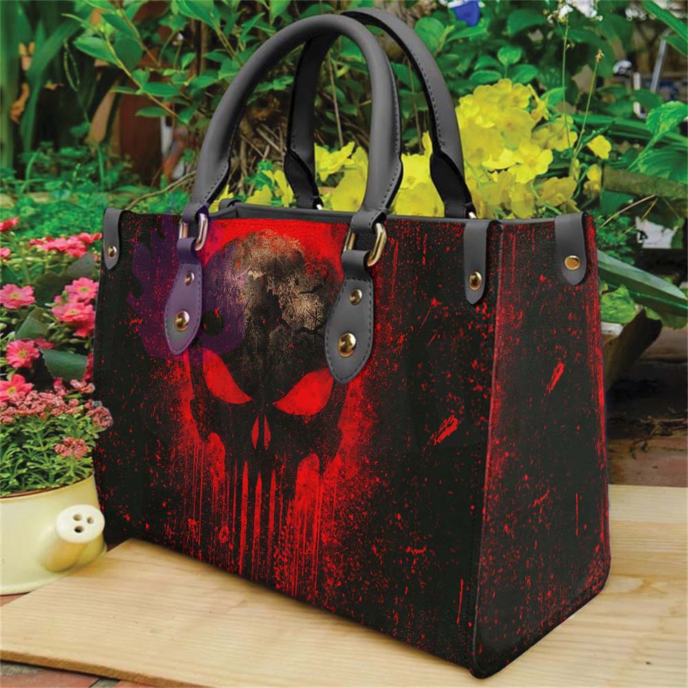 Wonder Skull structured tote bag solves the "I can't find anything in my bag" problem. The roomy interior fits your tablet, phone, wallet, water bottle, umbrella, and cosmetics — without the overstuffed look. Multiple interior pockets keep everything organized, so you're never digging around at checkout. Reinforced rivet corners and quality metal hardware ensure the bag holds up to daily use. Whether you're heading to work, running errands, or catching a flight, this tote keeps you looking put-together.