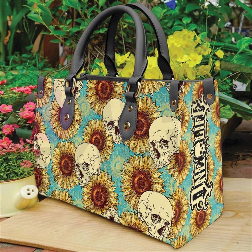 Wonder Skull structured tote bag solves the "I can't find anything in my bag" problem. The roomy interior fits your tablet, phone, wallet, water bottle, umbrella, and cosmetics — without the overstuffed look. Multiple interior pockets keep everything organized, so you're never digging around at checkout. Reinforced rivet corners and quality metal hardware ensure the bag holds up to daily use. Whether you're heading to work, running errands, or catching a flight, this tote keeps you looking put-together.