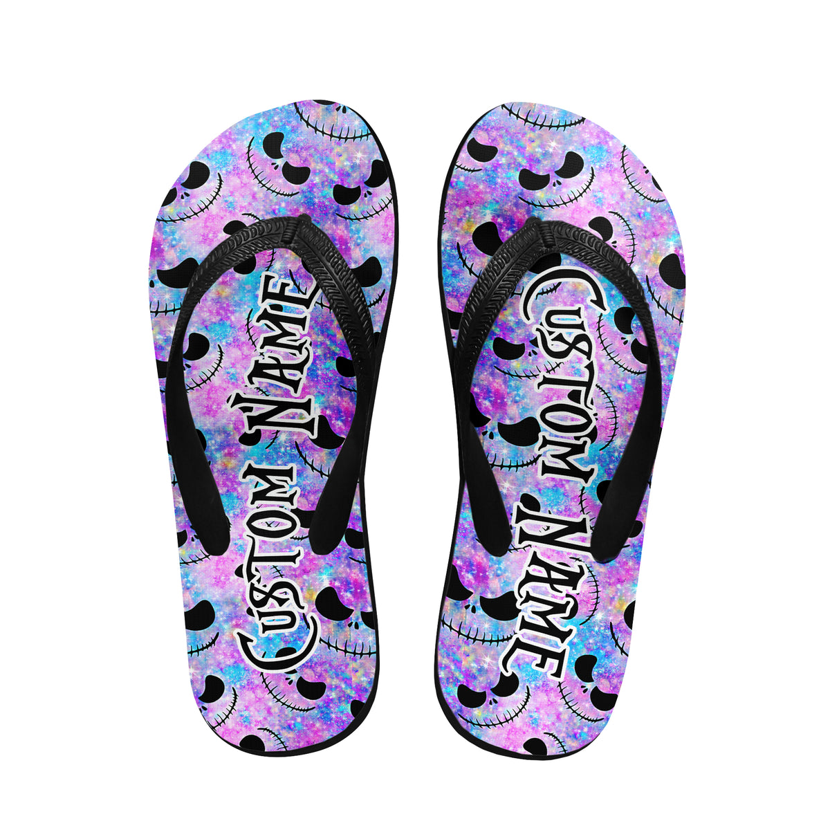 Image of a pair of beach flip flops with a sleek design, featuring a comfortable yoga mat footbed, non-slip sole, and water-friendly materials. Perfect for summer outings, beach walks, and casual occasions.