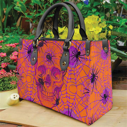 Wonder Skull structured tote bag solves the "I can't find anything in my bag" problem. The roomy interior fits your tablet, phone, wallet, water bottle, umbrella, and cosmetics — without the overstuffed look. Multiple interior pockets keep everything organized, so you're never digging around at checkout. Reinforced rivet corners and quality metal hardware ensure the bag holds up to daily use. Whether you're heading to work, running errands, or catching a flight, this tote keeps you looking put-together.