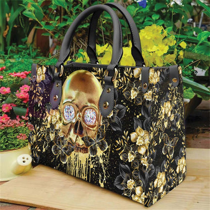 Wonder Skull structured tote bag solves the "I can't find anything in my bag" problem. The roomy interior fits your tablet, phone, wallet, water bottle, umbrella, and cosmetics — without the overstuffed look. Multiple interior pockets keep everything organized, so you're never digging around at checkout. Reinforced rivet corners and quality metal hardware ensure the bag holds up to daily use. Whether you're heading to work, running errands, or catching a flight, this tote keeps you looking put-together.