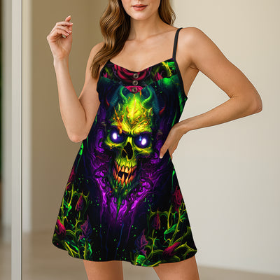 Eldritch Garden Reaper Short Cami Dress