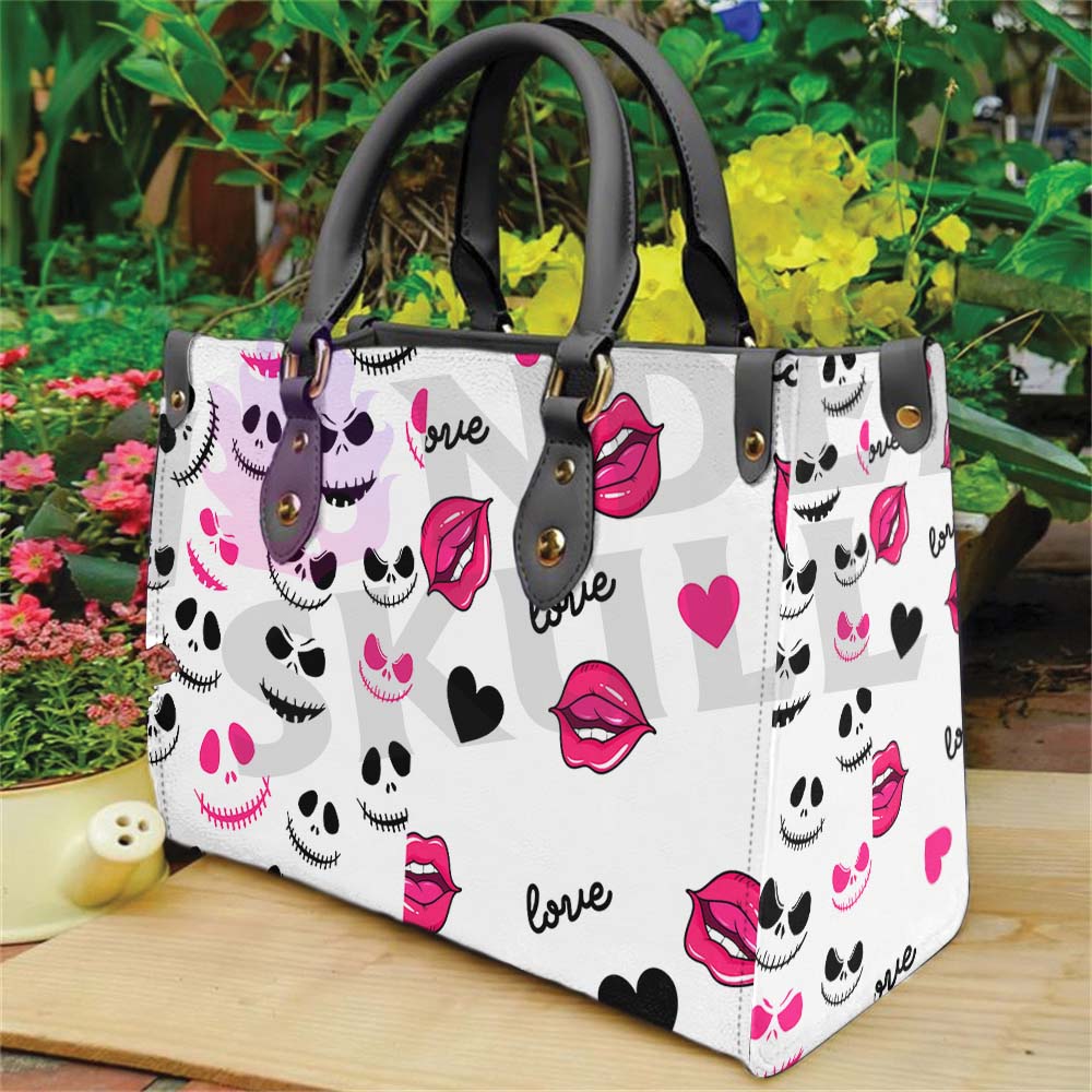 Wonder Skull structured tote bag solves the "I can't find anything in my bag" problem. The roomy interior fits your tablet, phone, wallet, water bottle, umbrella, and cosmetics — without the overstuffed look. Multiple interior pockets keep everything organized, so you're never digging around at checkout. Reinforced rivet corners and quality metal hardware ensure the bag holds up to daily use. Whether you're heading to work, running errands, or catching a flight, this tote keeps you looking put-together.