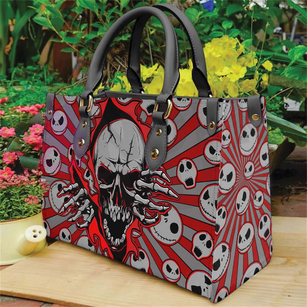 Wonder Skull structured tote bag solves the "I can't find anything in my bag" problem. The roomy interior fits your tablet, phone, wallet, water bottle, umbrella, and cosmetics — without the overstuffed look. Multiple interior pockets keep everything organized, so you're never digging around at checkout. Reinforced rivet corners and quality metal hardware ensure the bag holds up to daily use. Whether you're heading to work, running errands, or catching a flight, this tote keeps you looking put-together.
