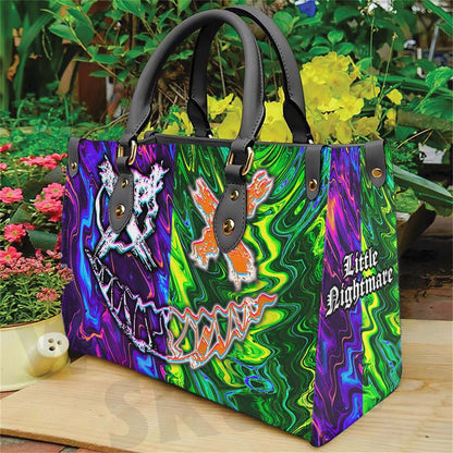 Wonder Skull structured tote bag solves the "I can't find anything in my bag" problem. The roomy interior fits your tablet, phone, wallet, water bottle, umbrella, and cosmetics — without the overstuffed look. Multiple interior pockets keep everything organized, so you're never digging around at checkout. Reinforced rivet corners and quality metal hardware ensure the bag holds up to daily use. Whether you're heading to work, running errands, or catching a flight, this tote keeps you looking put-together.