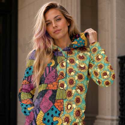 Women Hoodie and Leggings, Stitched Magic Wicked Smiles Outwear Pants Outfit