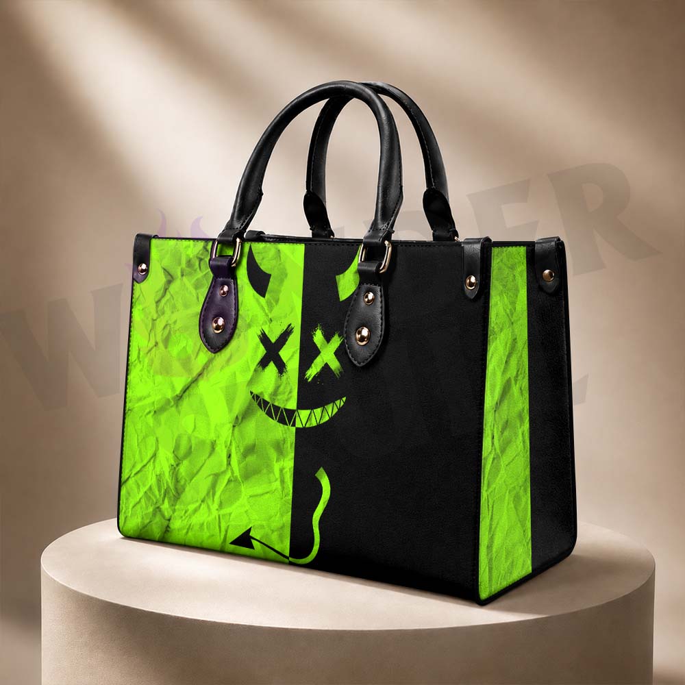 Wonder Skull structured tote bag solves the "I can't find anything in my bag" problem. The roomy interior fits your tablet, phone, wallet, water bottle, umbrella, and cosmetics — without the overstuffed look. Multiple interior pockets keep everything organized, so you're never digging around at checkout. Reinforced rivet corners and quality metal hardware ensure the bag holds up to daily use. Whether you're heading to work, running errands, or catching a flight, this tote keeps you looking put-together.
