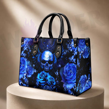 Wonder Skull structured tote bag solves the "I can't find anything in my bag" problem. The roomy interior fits your tablet, phone, wallet, water bottle, umbrella, and cosmetics — without the overstuffed look. Multiple interior pockets keep everything organized, so you're never digging around at checkout. Reinforced rivet corners and quality metal hardware ensure the bag holds up to daily use. Whether you're heading to work, running errands, or catching a flight, this tote keeps you looking put-together.