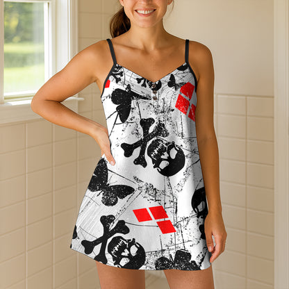 Gritty Anarchy Hardcover Short Cami Dress