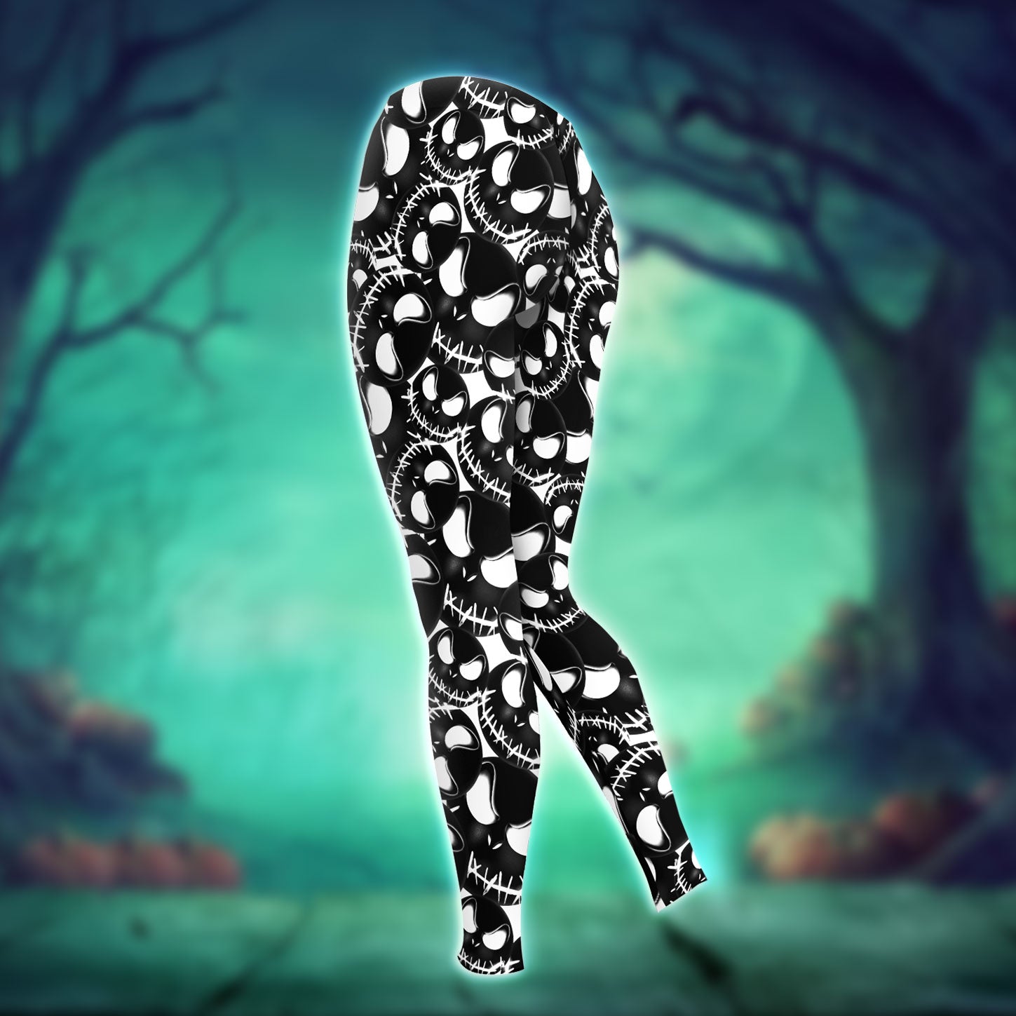 Cool Little Nightmare Combo Hoodie and Leggings - Dark and edgy matching set with skull designs for a unique and stylish look.
