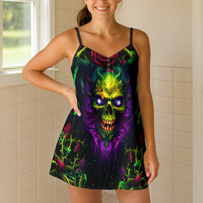 Eldritch Garden Reaper Short Cami Dress