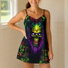 Eldritch Garden Reaper Short Cami Dress