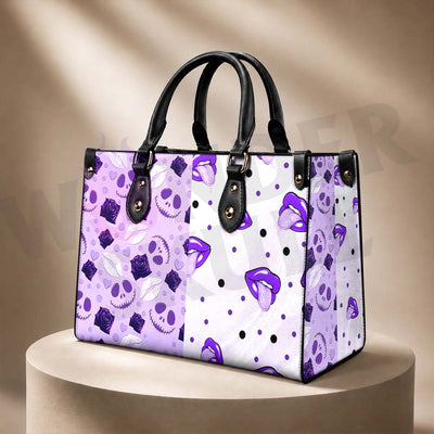 Wonder Skull structured tote bag solves the "I can't find anything in my bag" problem. The roomy interior fits your tablet, phone, wallet, water bottle, umbrella, and cosmetics — without the overstuffed look. Multiple interior pockets keep everything organized, so you're never digging around at checkout. Reinforced rivet corners and quality metal hardware ensure the bag holds up to daily use. Whether you're heading to work, running errands, or catching a flight, this tote keeps you looking put-together.