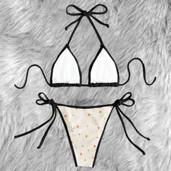 Celestial Zodiac Skull Micro Triangle Bikini Swimsuit