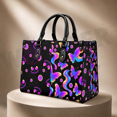 Wonder Skull structured tote bag solves the "I can't find anything in my bag" problem. The roomy interior fits your tablet, phone, wallet, water bottle, umbrella, and cosmetics — without the overstuffed look. Multiple interior pockets keep everything organized, so you're never digging around at checkout. Reinforced rivet corners and quality metal hardware ensure the bag holds up to daily use. Whether you're heading to work, running errands, or catching a flight, this tote keeps you looking put-together.