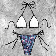 Wings Skull Afterlife Micro Triangle Bikini Swimsuit