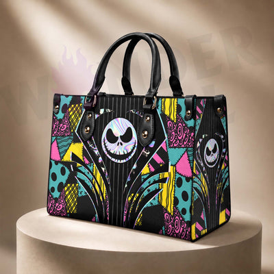 Wonder Skull structured tote bag solves the "I can't find anything in my bag" problem. The roomy interior fits your tablet, phone, wallet, water bottle, umbrella, and cosmetics — without the overstuffed look. Multiple interior pockets keep everything organized, so you're never digging around at checkout. Reinforced rivet corners and quality metal hardware ensure the bag holds up to daily use. Whether you're heading to work, running errands, or catching a flight, this tote keeps you looking put-together.
