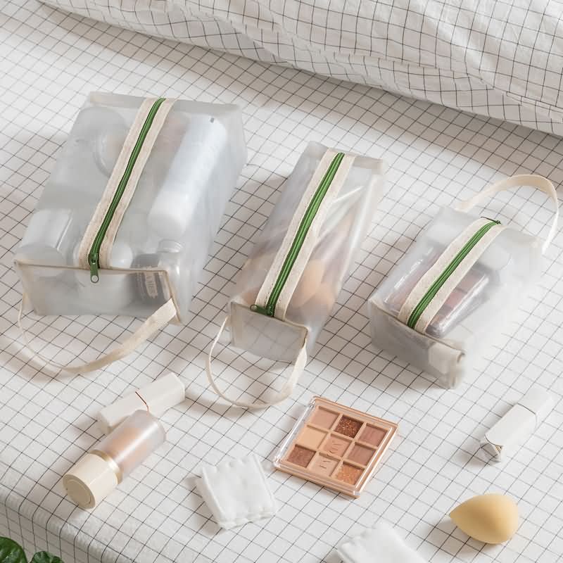 Mesh Makeup Bag Cosmetic Organizer Pouch for Daily or Travel