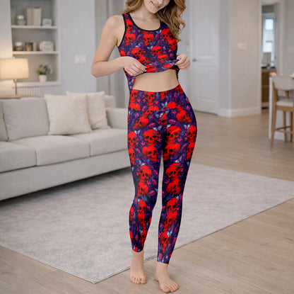 Gothic Flutter Dreamscape Tanktop and Leggings
