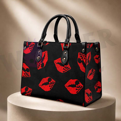 Wonder Skull structured tote bag solves the "I can't find anything in my bag" problem. The roomy interior fits your tablet, phone, wallet, water bottle, umbrella, and cosmetics — without the overstuffed look. Multiple interior pockets keep everything organized, so you're never digging around at checkout. Reinforced rivet corners and quality metal hardware ensure the bag holds up to daily use. Whether you're heading to work, running errands, or catching a flight, this tote keeps you looking put-together.