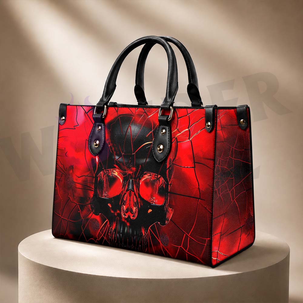 Wonder Skull structured tote bag solves the "I can't find anything in my bag" problem. The roomy interior fits your tablet, phone, wallet, water bottle, umbrella, and cosmetics — without the overstuffed look. Multiple interior pockets keep everything organized, so you're never digging around at checkout. Reinforced rivet corners and quality metal hardware ensure the bag holds up to daily use. Whether you're heading to work, running errands, or catching a flight, this tote keeps you looking put-together.