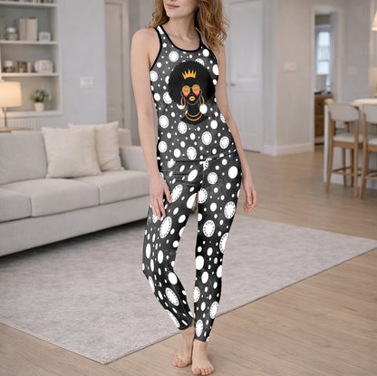 Royal Skeleton Essence Tanktop and Leggings