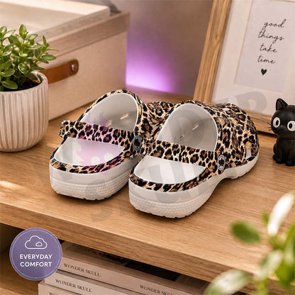 Wonder Skull Lightweight Clog Sandals are designed for all-day comfort. Featuring breathable ventilation holes, a cushioned footbed, and a pivoting heel strap, these versatile unisex clogs are perfect for use at home, outdoors, or at work — whatever your profession may be.
