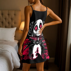 Spooky Sweethearts Art Short Cami Dress