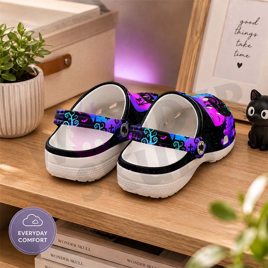 Gothic Romance Art Non Slip Clogs Rubber Shoes Sandal Comfort Footwear