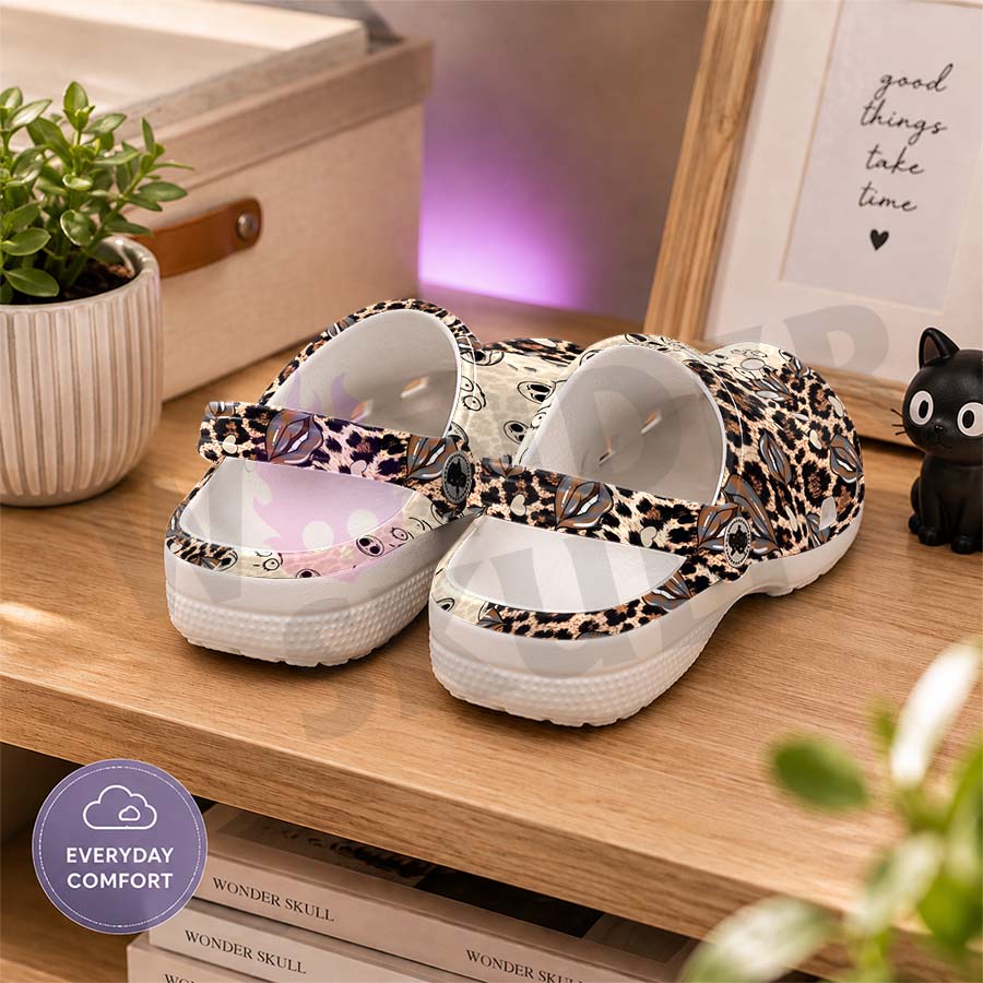 Wonder Skull Lightweight Clog Sandals are designed for all-day comfort. Featuring breathable ventilation holes, a cushioned footbed, and a pivoting heel strap, these versatile unisex clogs are perfect for use at home, outdoors, or at work — whatever your profession may be.