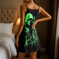 Neon Dread Keeper Short Cami Dress