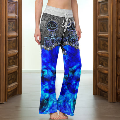 Abstract Diamond Art Women's High-waisted Wide Leg Pants