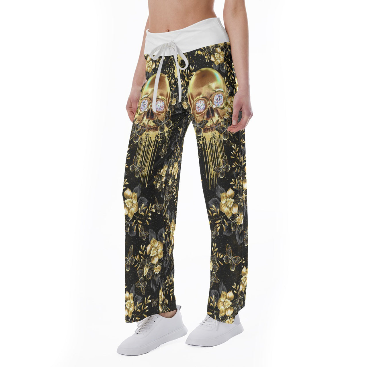 Image featuring a stylish set of women's tube top and high-waisted pants, perfect for summer outings and beachwear. The ensemble exudes a trendy and chic vibe, ideal for resort vacations, beach parties, and poolside lounging. The tube top offers a flattering silhouette, while the high-waisted pants provide comfort and style. This fashionable outfit set is a must-have for anyone looking to make a statement under the sun.