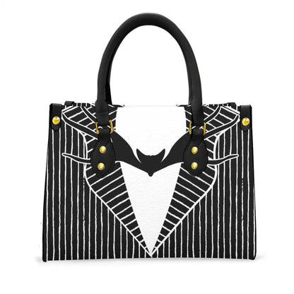 Wonder Skull structured tote bag solves the "I can't find anything in my bag" problem. The roomy interior fits your tablet, phone, wallet, water bottle, umbrella, and cosmetics — without the overstuffed look. Multiple interior pockets keep everything organized, so you're never digging around at checkout. Reinforced rivet corners and quality metal hardware ensure the bag holds up to daily use. Whether you're heading to work, running errands, or catching a flight, this tote keeps you looking put-together.