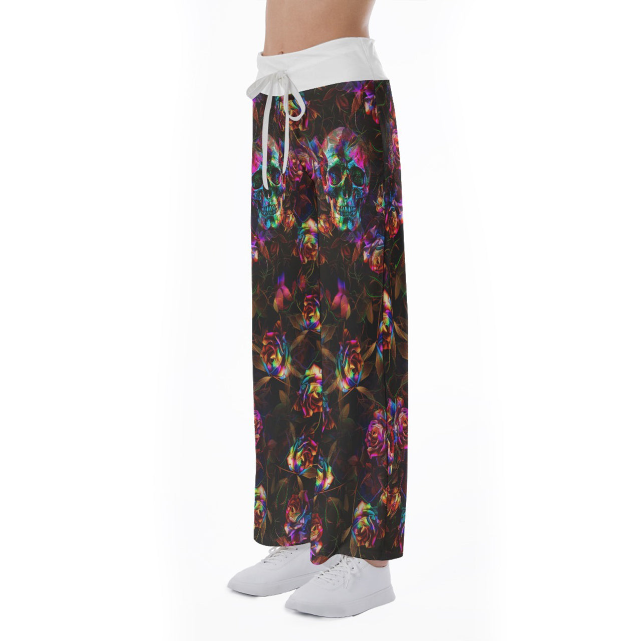 Image featuring a stylish set of women's tube top and high-waisted pants, perfect for summer outings and beachwear. The ensemble exudes a trendy and chic vibe, ideal for resort vacations, beach parties, and poolside lounging. The tube top offers a flattering silhouette, while the high-waisted pants provide comfort and style. This fashionable outfit set is a must-have for anyone looking to make a statement under the sun.
